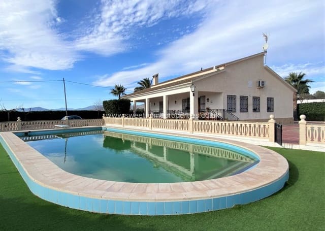 4 soveværelse Finca/Landehus til salg i Sax med swimmingpool garage - € 345.000 (Ref: 9715589)