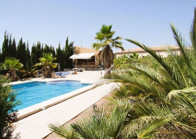 4 soveværelse Finca/Landehus til salg i Cañada de la Lena, Abanilla med swimmingpool - € 350.000 (Ref: 9809775)
