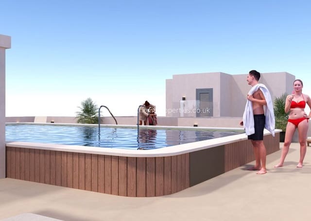 2 sovrum Lägenhet till salu i San Miguel de Salinas med pool - 155 000 € (Ref: 9847553)