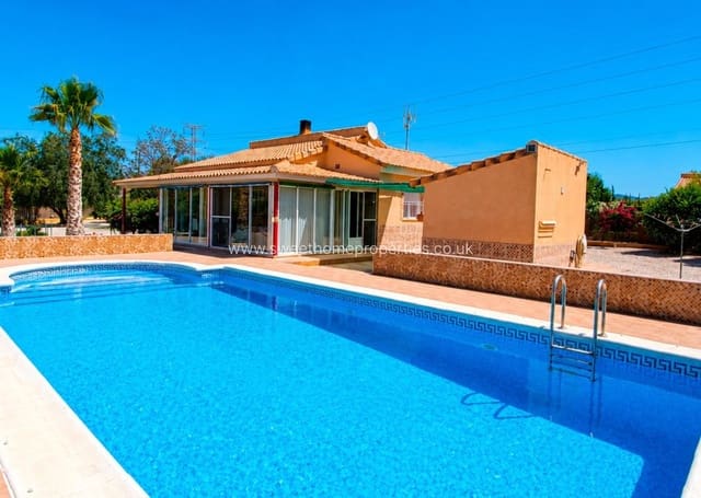 3 sypialnia Finka/Dom wiejski na sprzedaż w Macisvenda, Abanilla z basenem garażem - 265 000 € (Ref: 9911676)