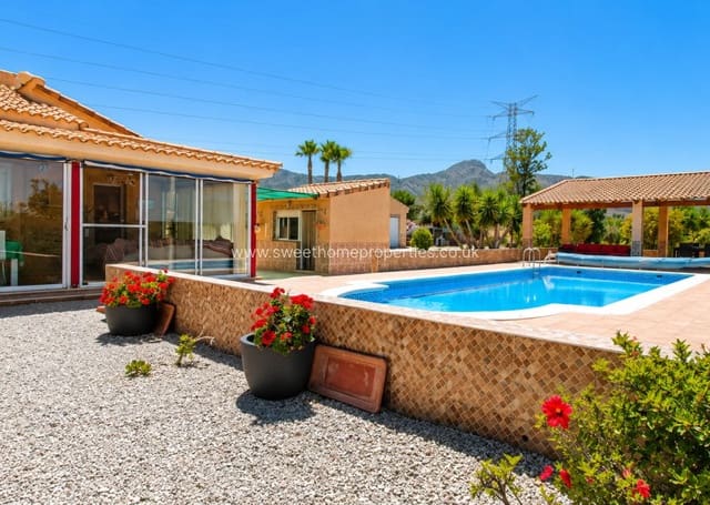 3 sypialnia Finka/Dom wiejski na sprzedaż w Macisvenda, Abanilla z basenem garażem - 265 000 € (Ref: 9911676)
