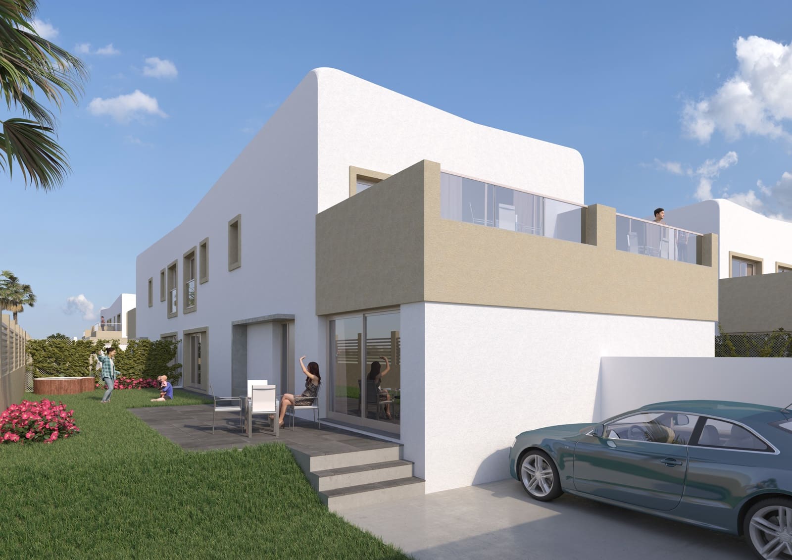 3 makuuhuone Omakotitalo myytävänä paikassa El Medano mukana 
autotalli - 497 000 € (Ref: 9319920)