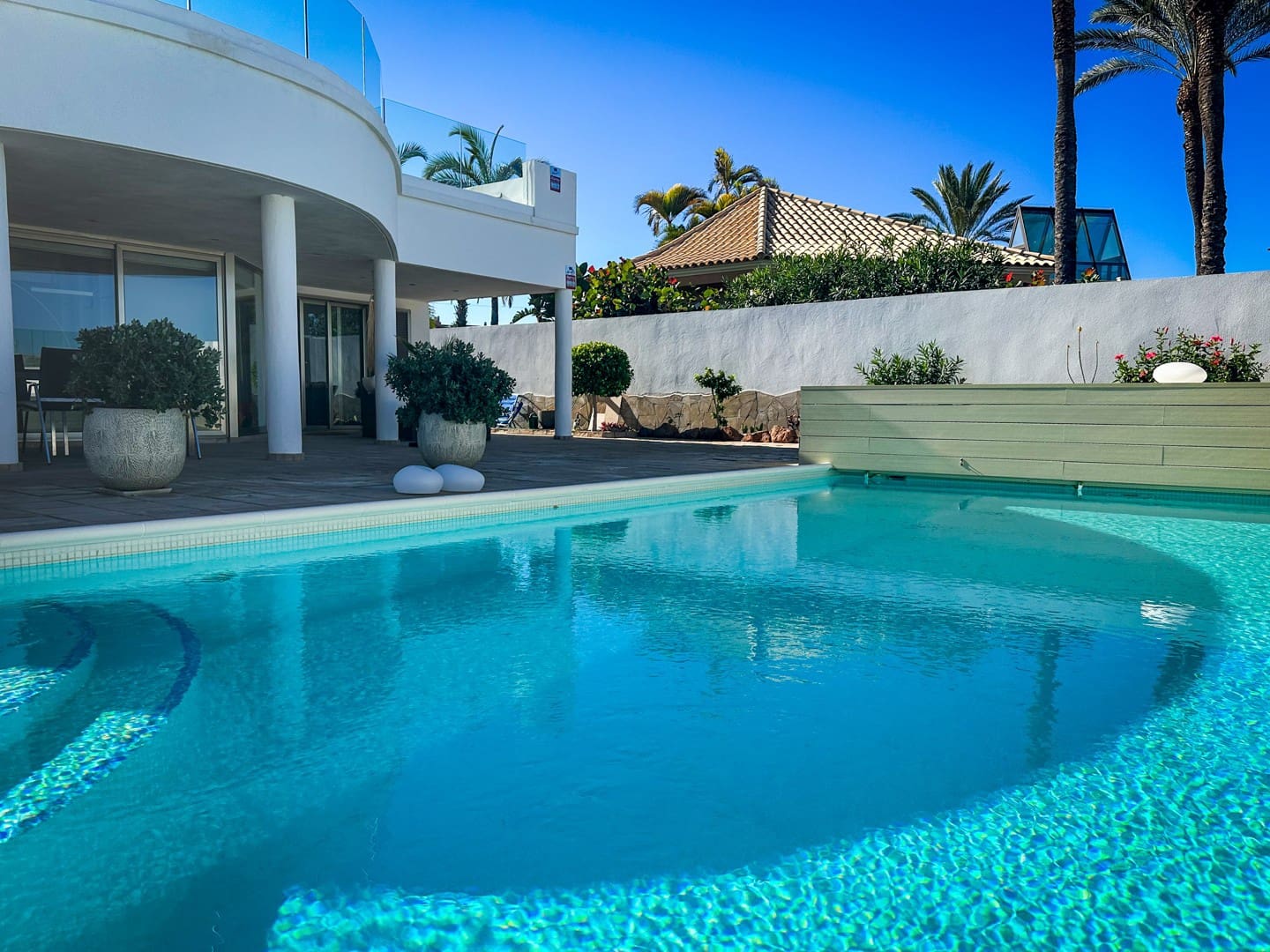 4 makuuhuone Huvila myytävänä paikassa Palm-Mar mukana uima-altaan - 1 395 000 € (Ref: 9353862)