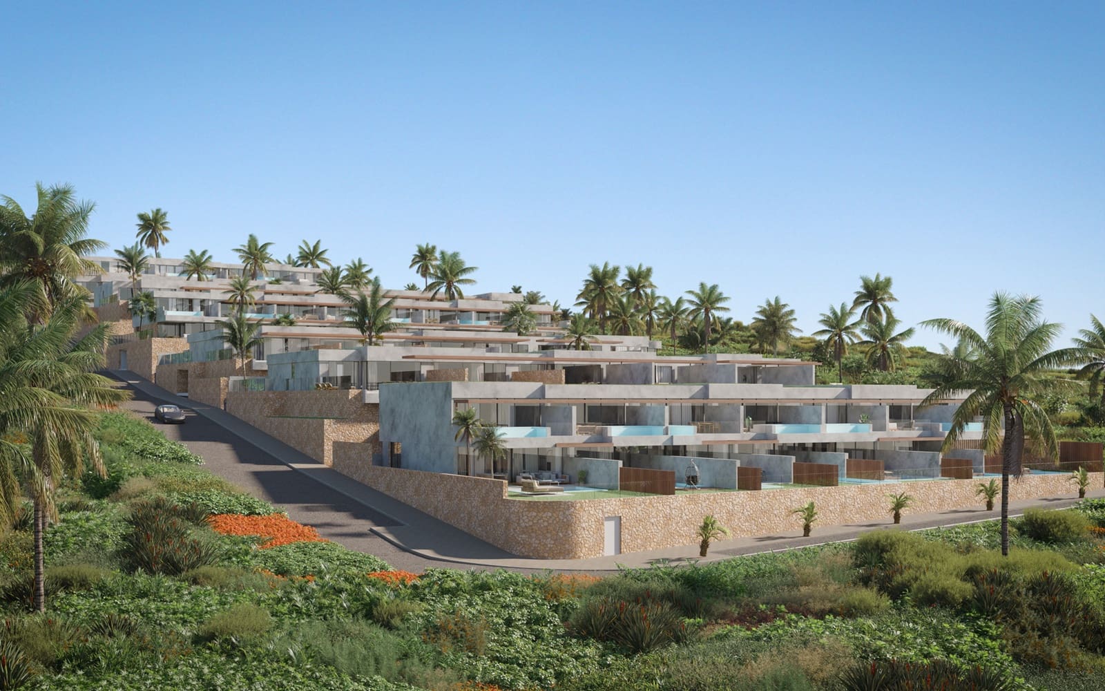 2 sovrum Lägenhet till salu i Callao Salvaje med pool - 1 125 000 € (Ref: 9353898)