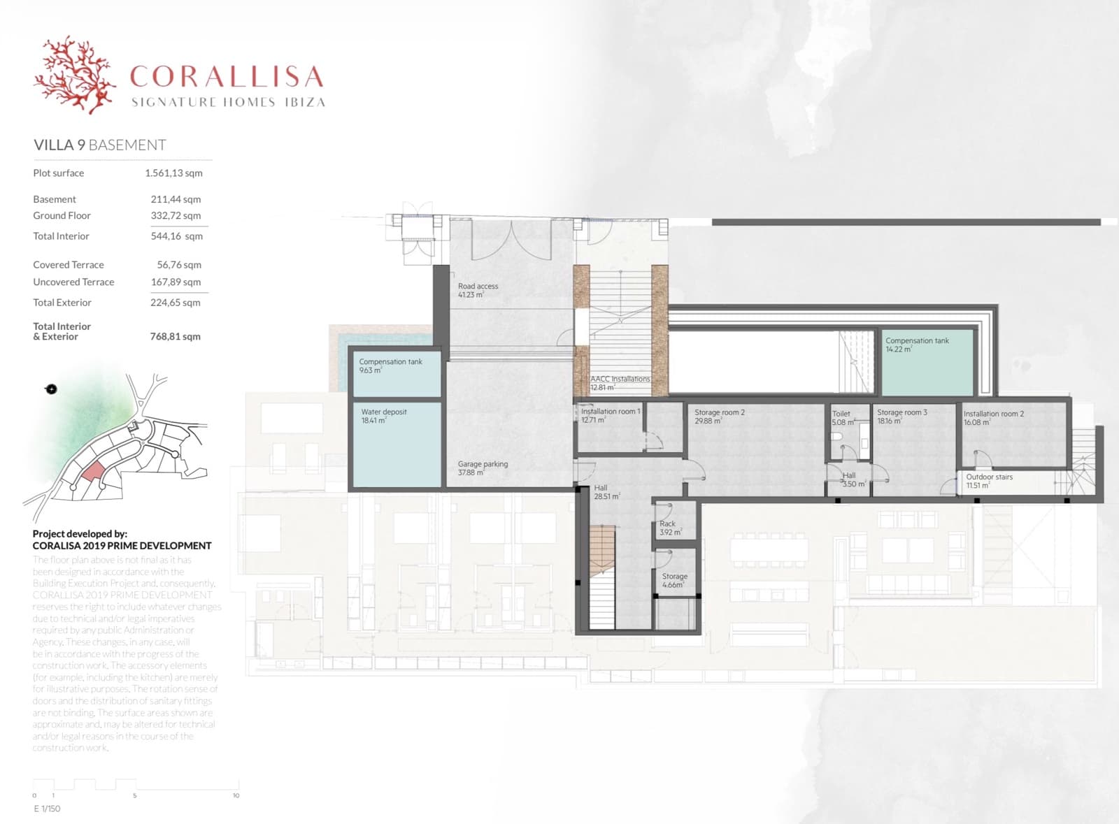 4 soveværelse Villa til salg i Santa Eulalia / Santa Eularia med swimmingpool garage - € 4.600.000 (Ref: 9731189)