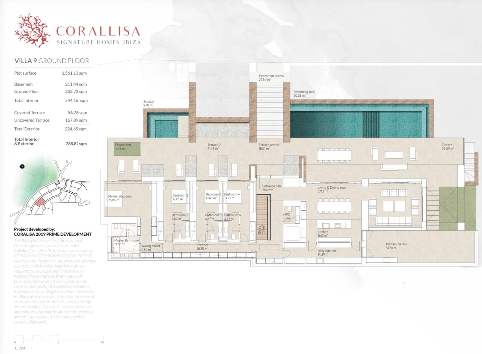 4 soveværelse Villa til salg i Santa Eulalia / Santa Eularia med swimmingpool garage - € 4.600.000 (Ref: 9731189)