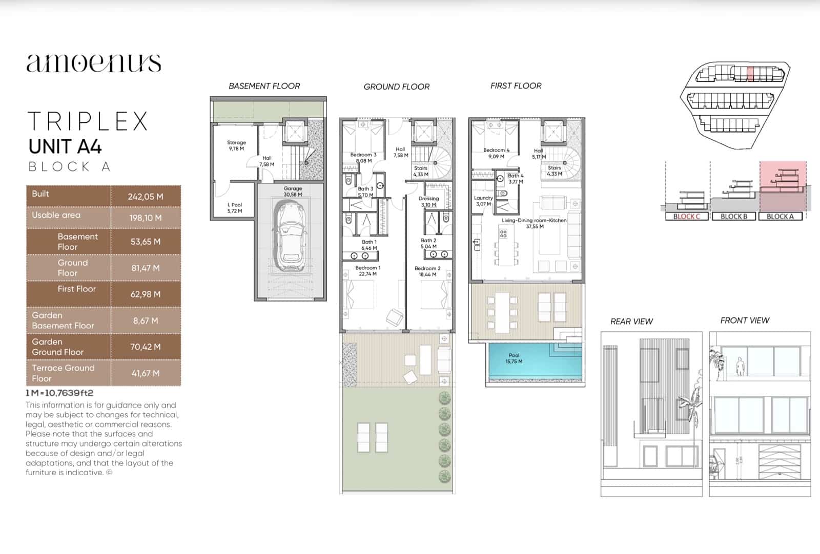 4 bedroom Penthouse for sale in Callao Salvaje with pool garage - € 1,428,700 (Ref: 9731382)