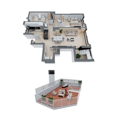 2 chambre Appartement à vendre à Este, Castelló de la Plana avec piscine garage - 244 000 € (Ref: 9438241)