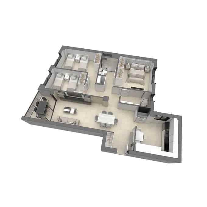 3 sypialnia Apartament na sprzedaż w Castello de la Plana z basenem garażem - 247 000 € (Ref: 9438248)