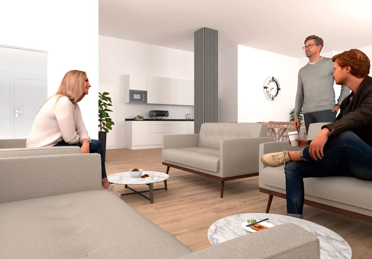 3 sypialnia Apartament na sprzedaż w Castello de la Plana z basenem garażem - 247 000 € (Ref: 9438248)