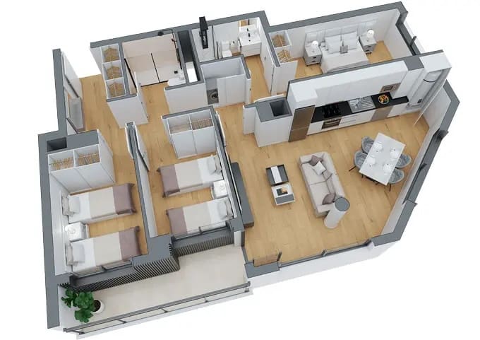 2 soverom Leilighet til salgs i Castello de la Plana med svømmebasseng garasje - € 191 000 (Ref: 9438349)