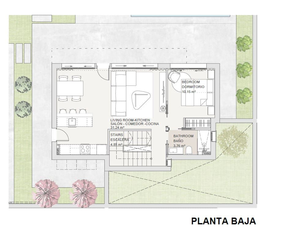 Chalet de 3 habitaciones en Torre-Pacheco en venta con piscina garaje - 700.000 € (Ref: 9573691)