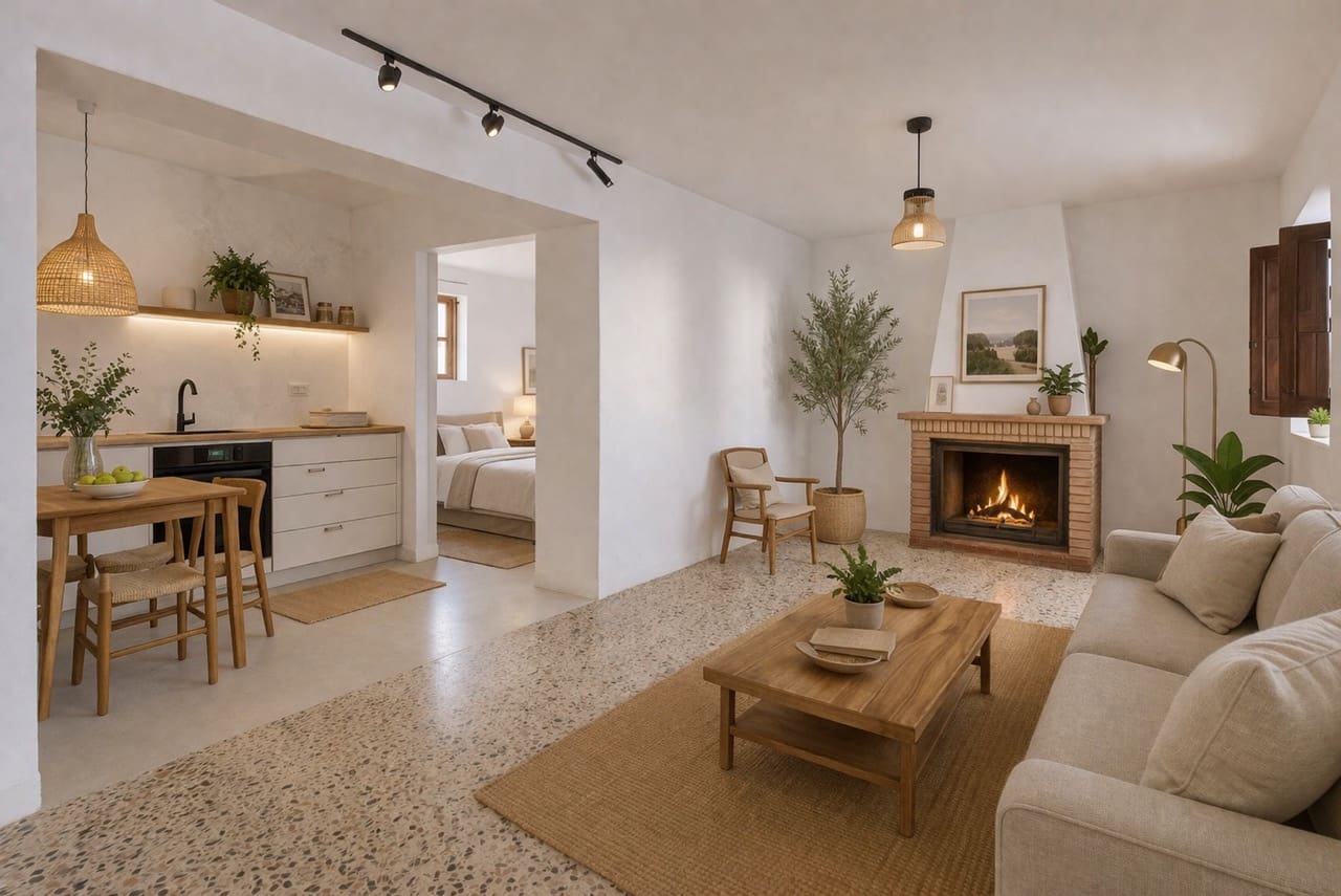 6 bedroom Townhouse for sale in La Taha with garage - € 129,900 (Ref: 9783482)