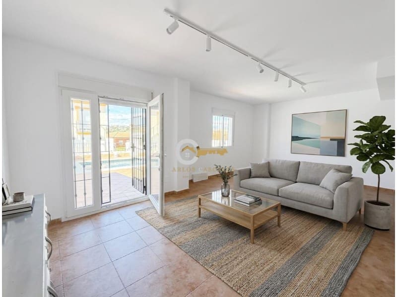 4 sovrum Semi-fristående Villa till salu i Alcaucin med pool - 300 000 € (Ref: 9790965)