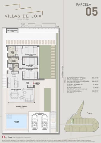 3 bedroom Villa for sale in Benidorm with pool garage - € 1,110,000 (Ref: 9348006)