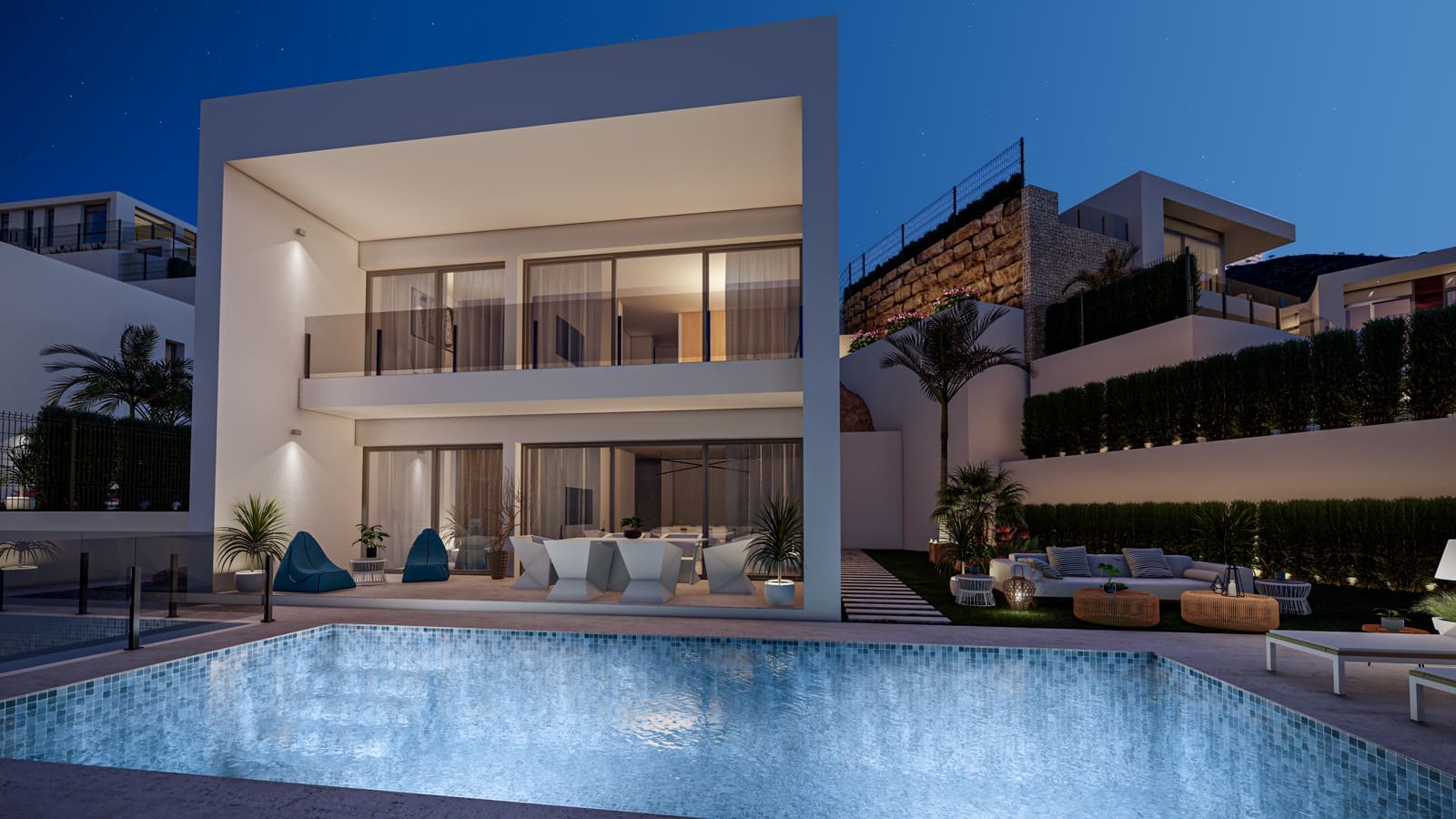 3 camera da letto Villa in vendita in Benidorm con piscina garage - 1.250.000 € (Rif: 9348059)