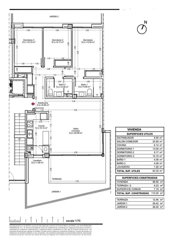 Apartamento de 3 habitaciones en Javea / Xàbia en venta con piscina garaje - 610.000 € (Ref: 9765294)