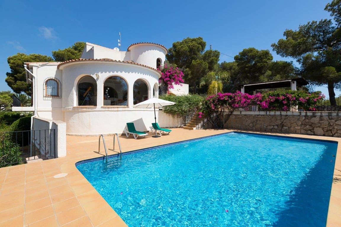 4 soverom Villa til leie i Javea / Xabia med svømmebasseng garasje - € 16 000 (Ref: 9821519)