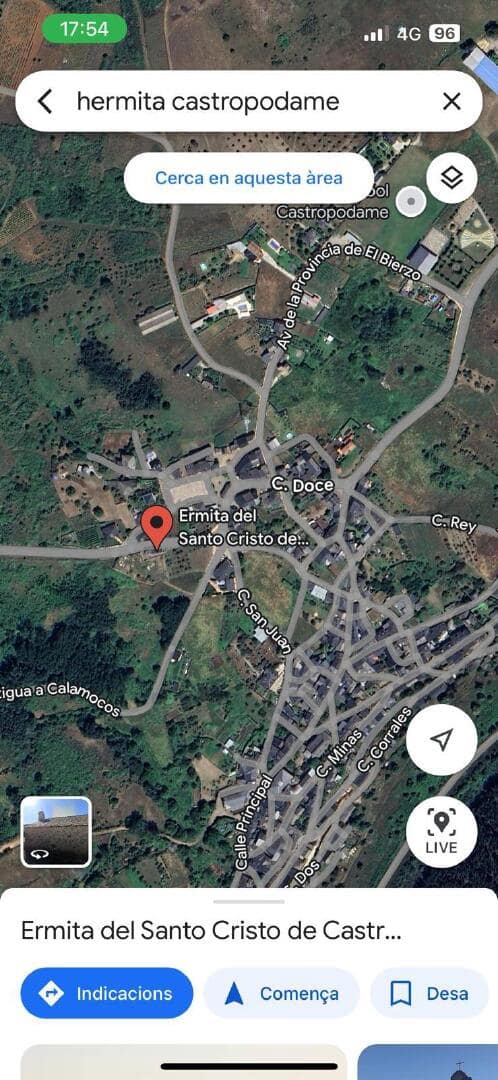 Ubebygd land til salgs i Castropodame - € 50 000 (Ref: 9413253)