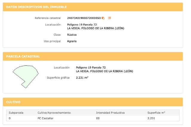 Terreno/Finca Rústica en Quintana del Castillo en venta - 9.700 € (Ref: 9488248)