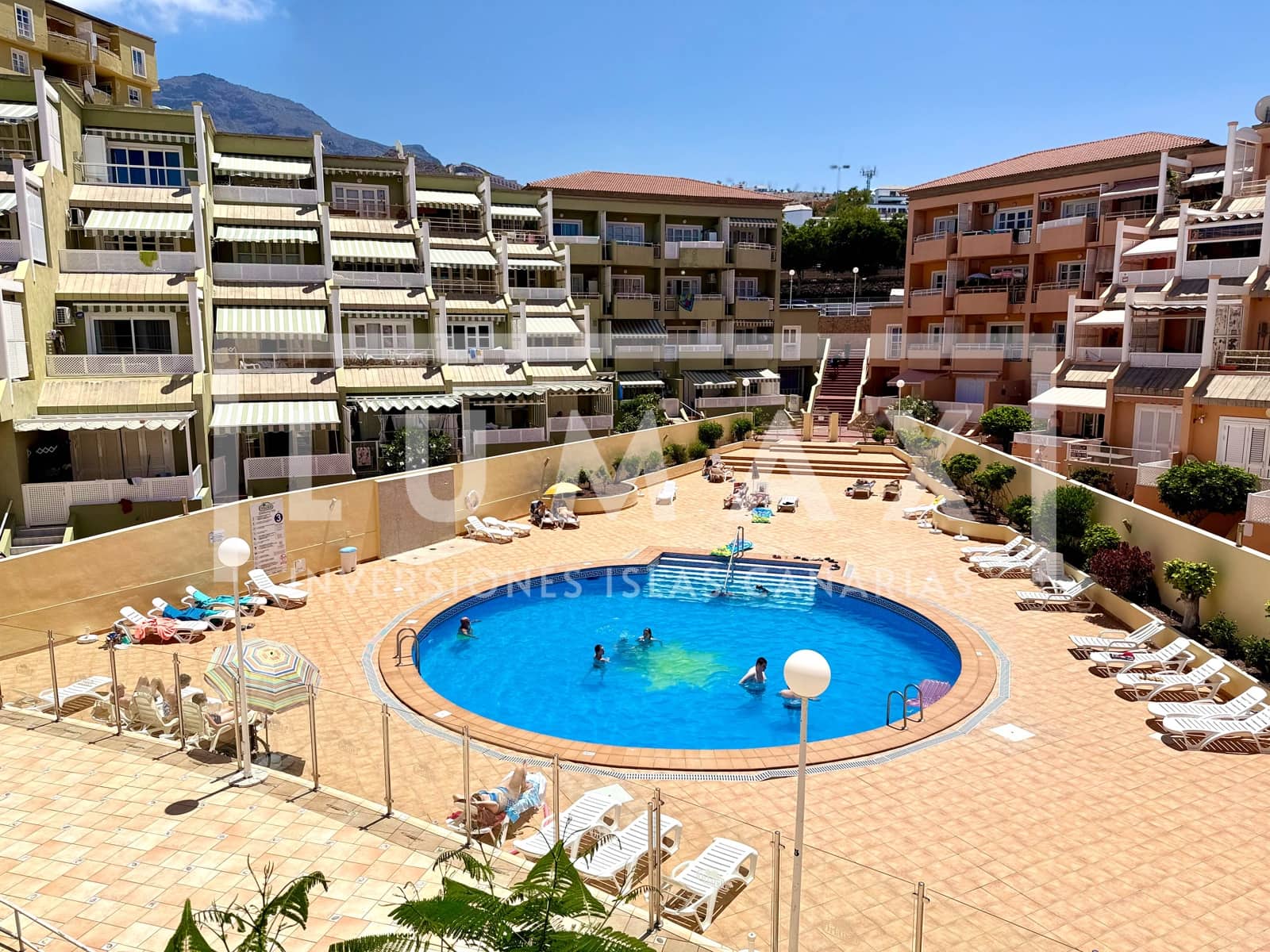 Apartamento de 1 habitación en Costa Adeje en venta con piscina - 295.000 € (Ref: 9911539)