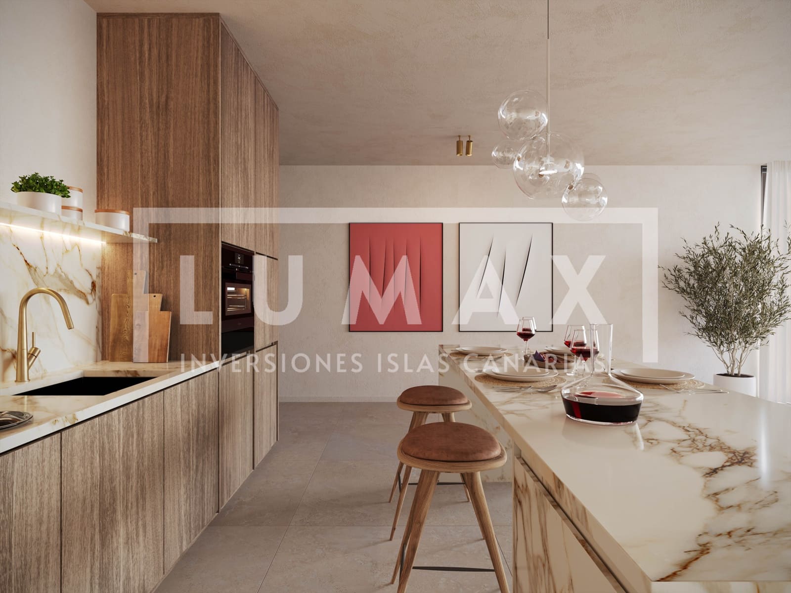 2 sypialnia Apartament na sprzedaż w Adeje z basenem garażem - 1 130 000 € (Ref: 9911797)