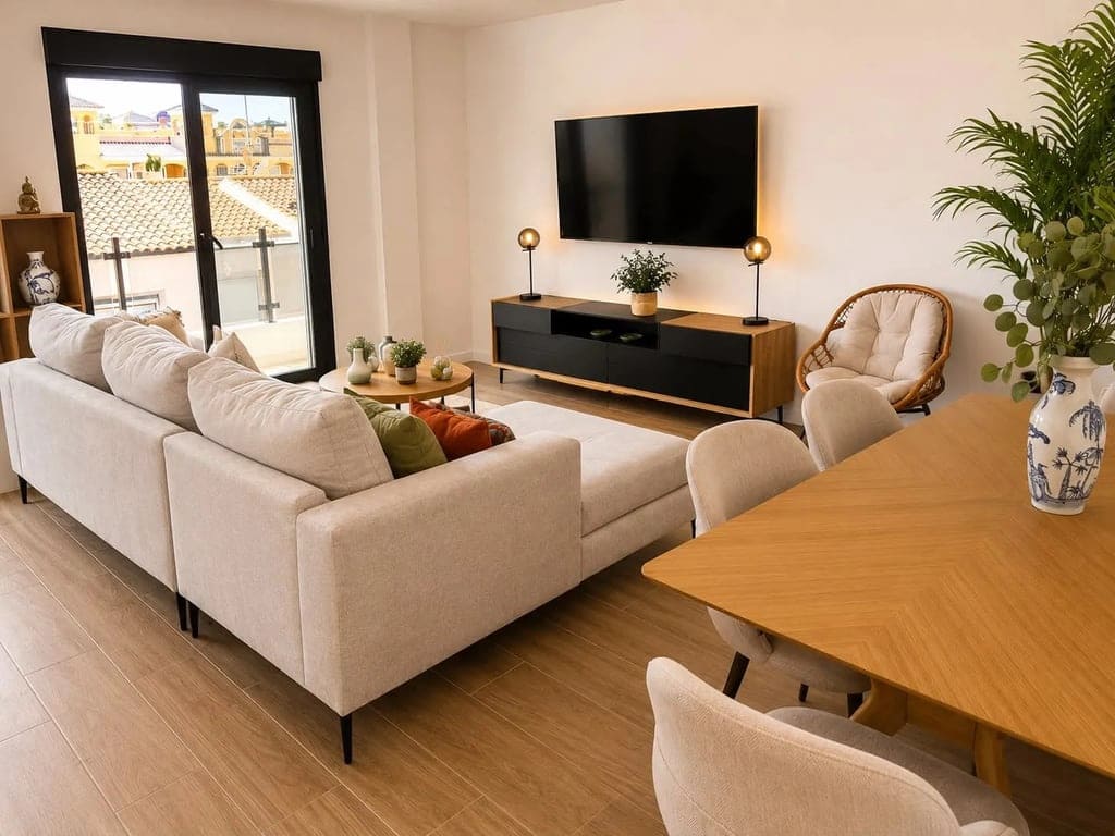 2 slaapkamer Appartement te koop in Algorfa met zwembad garage - € 168.164 (Ref: 10077045)