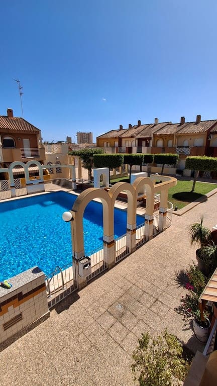 2 slaapkamer Appartement te koop in Santiago de la Ribera met zwembad garage - € 160.000 (Ref: 9631554)