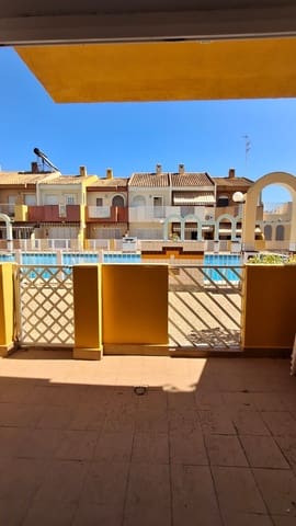 2 Zimmer Apartment zu verkaufen in Santiago de la Ribera, San Javier mit Pool Garage - 160.000 € (Ref: 9631554)
