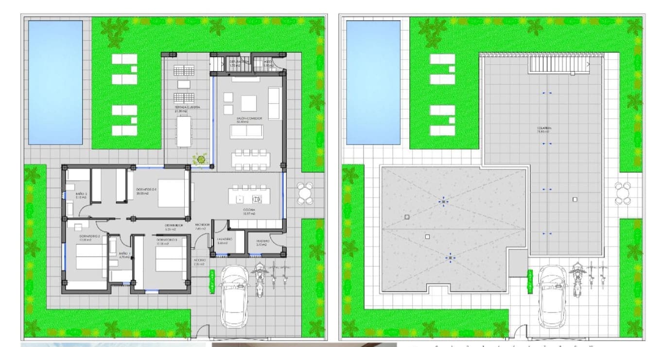 3 soveværelse Villa til salg i Mar de Cristal med swimmingpool garage - € 541.500 (Ref: 9643335)
