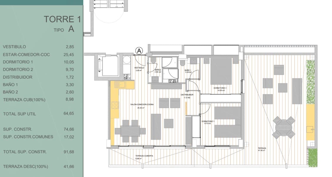2 chambre Appartement à vendre à Guardamar del Segura avec piscine garage - 245 000 € (Ref: 9778638)