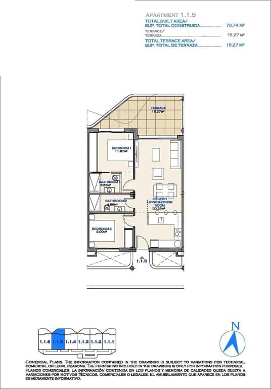 2 chambre Appartement à vendre à Los Alcazares avec piscine - 279 000 € (Ref: 9953232)