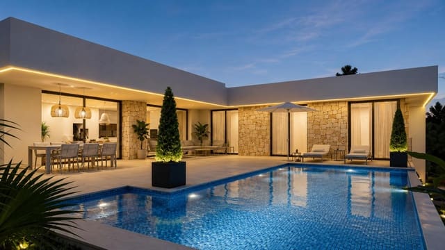 4 chambre Villa/Maison à vendre à Monte Solana, Pedreguer avec piscine garage - 799 000 € (Ref: 10148262)