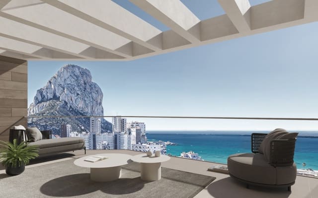 3 Zimmer Apartment zu verkaufen in Calpe / Calp mit Pool Garage - 635.000 € (Ref: 9523506)