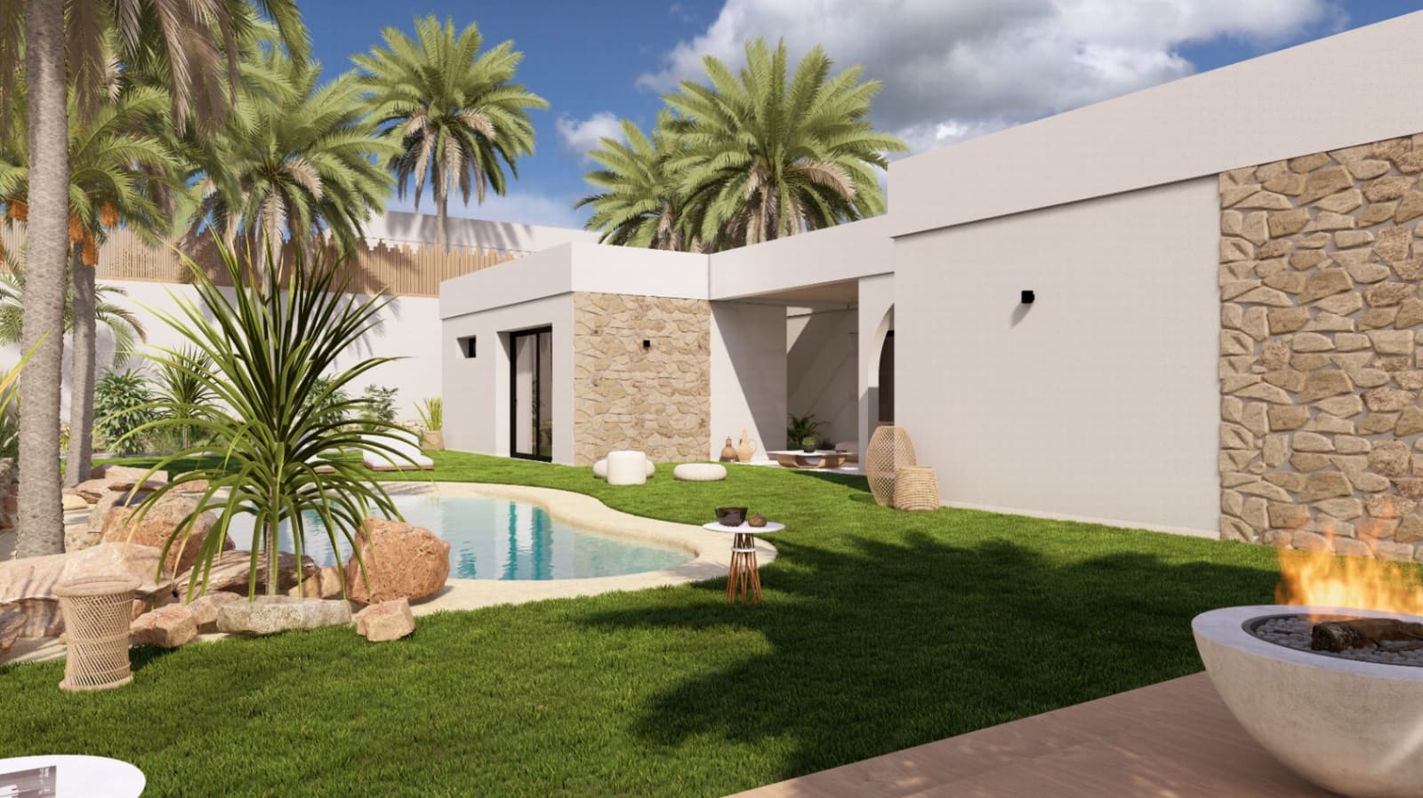 3 sypialnia Willa na sprzedaż w Miasto Murcja z basenem garażem - 585 500 € (Ref: 9530936)