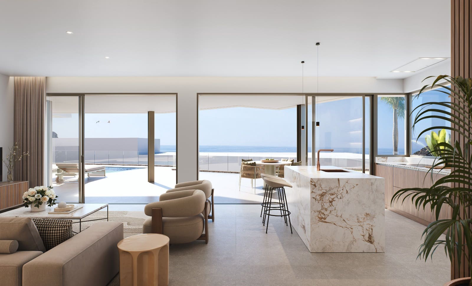 3 sypialnia Apartament na sprzedaż w Aguilas z basenem garażem - 900 000 € (Ref: 9536502)