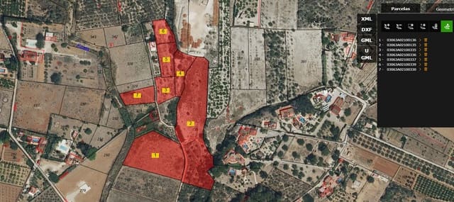 Tomt till salu i La Xara, Dénia - 170 000 € (Ref: 9785990)