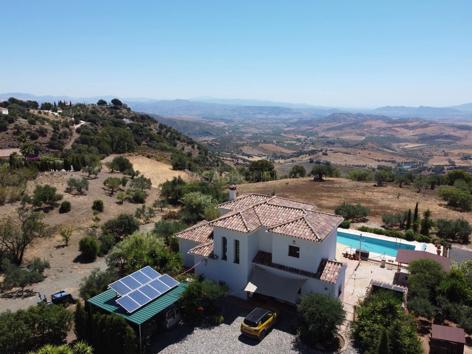 3 sypialnia Finka/Dom wiejski na sprzedaż w Casarabonela z basenem garażem - 595 000 € (Ref: 9416083)