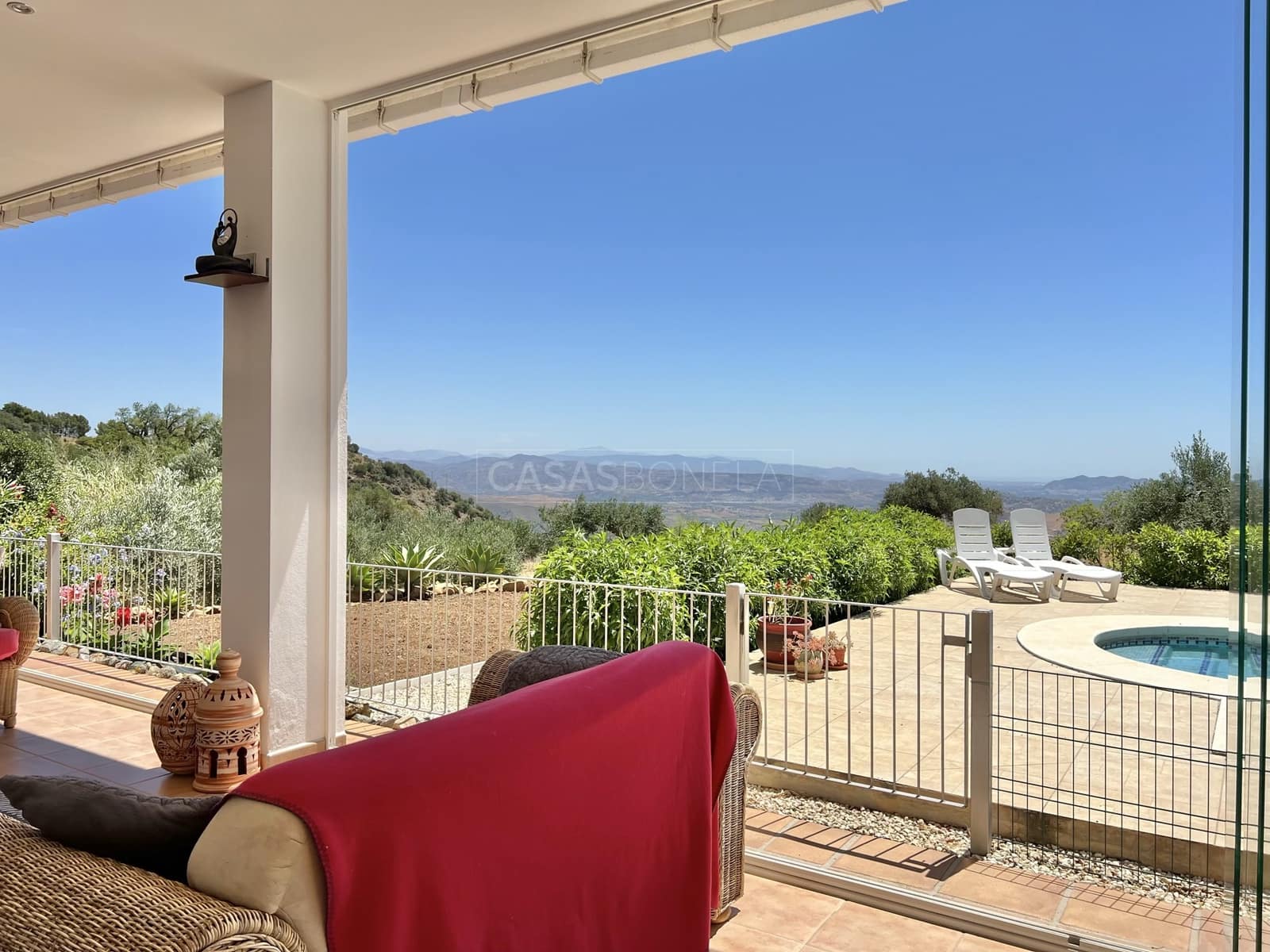 3 sypialnia Finka/Dom wiejski na sprzedaż w Casarabonela z basenem garażem - 595 000 € (Ref: 9416083)