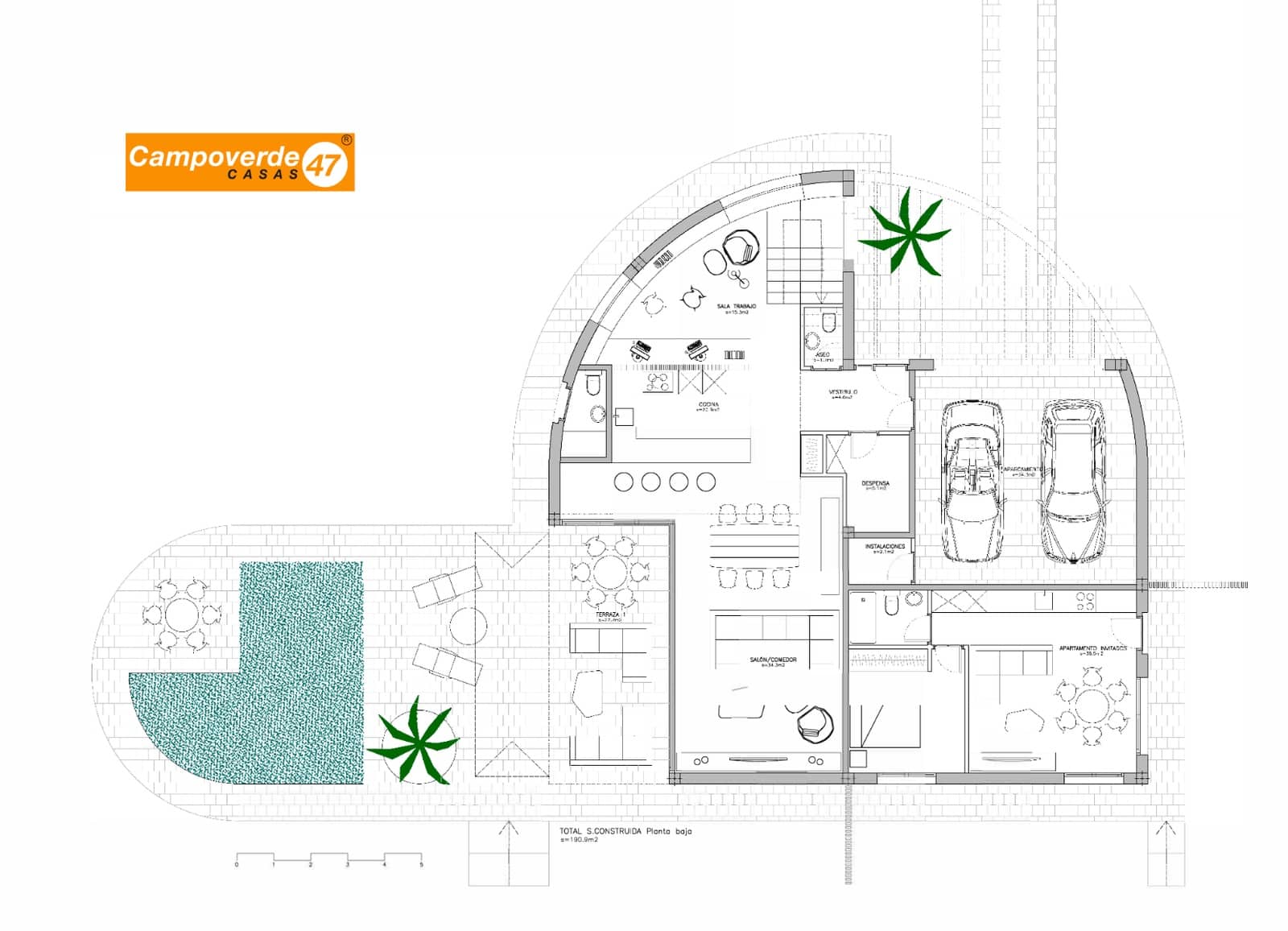 Villa for sale in San Javier with pool - € 1,399,000 (Ref: 9447119)