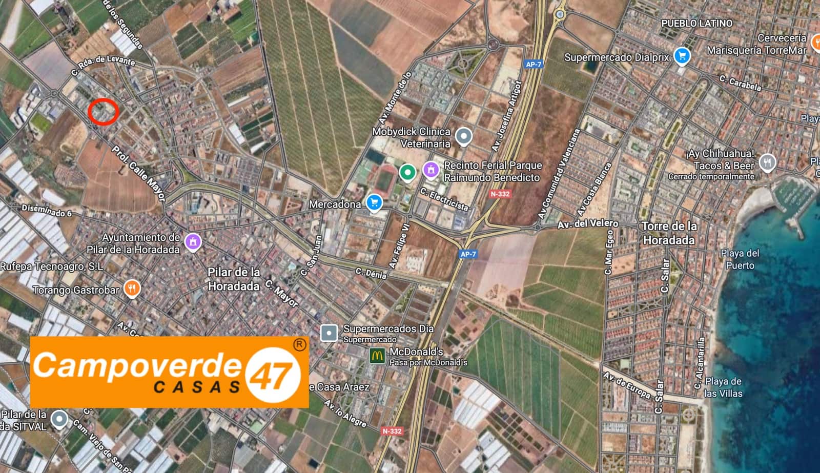 3 bedroom Villa for sale in Pilar de la Horadada with pool - € 385,000 (Ref: 9447122)