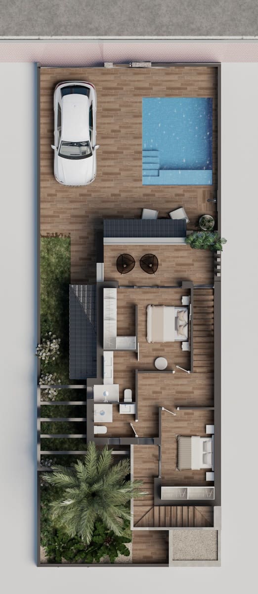 3 quarto Moradia para venda em San Pedro del Pinatar com piscina - 479 900 € (Ref: 9447124)