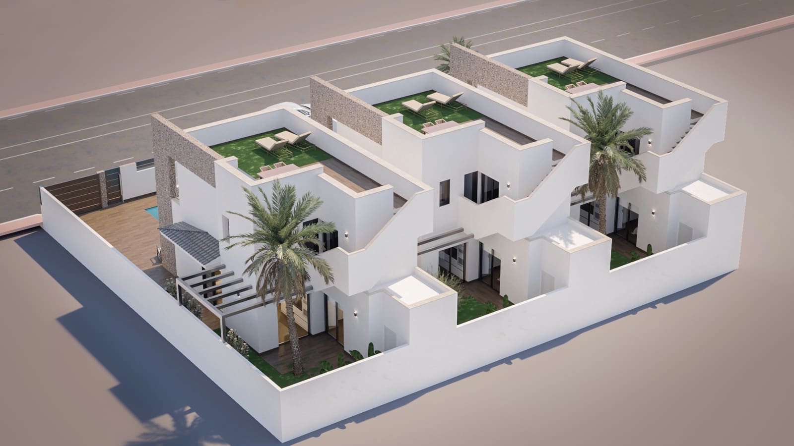 3 quarto Moradia para venda em San Pedro del Pinatar com piscina - 479 900 € (Ref: 9447124)