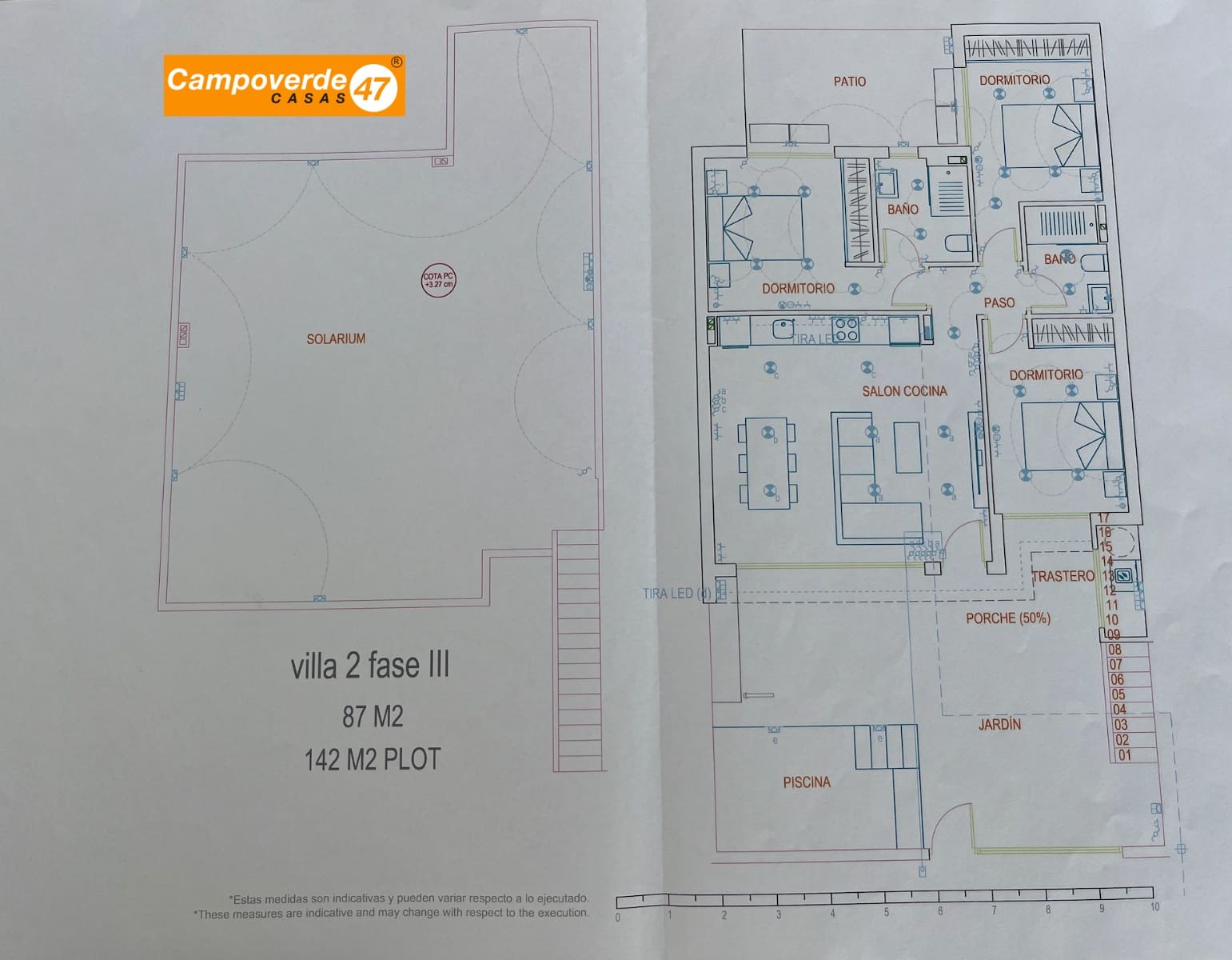 3 slaapkamer Halfvrijstaande villa te koop in Pilar de la Horadada met zwembad - € 349.900 (Ref: 9804833)