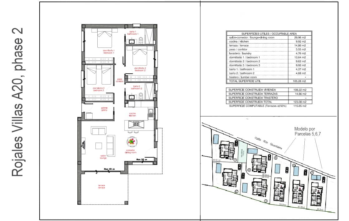 3 soverom Villa til salgs i Ciudad Quesada med svømmebasseng - € 483 000 (Ref: 9556209)