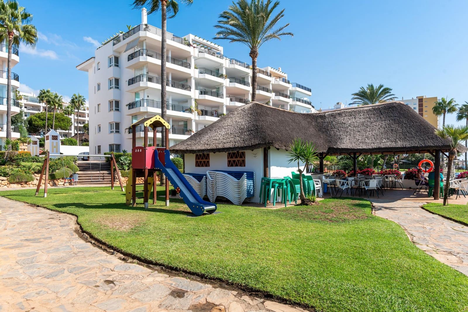 1 slaapkamer Appartement te huur in Mijas met zwembad garage - € 1.200 (Ref: 9399777)