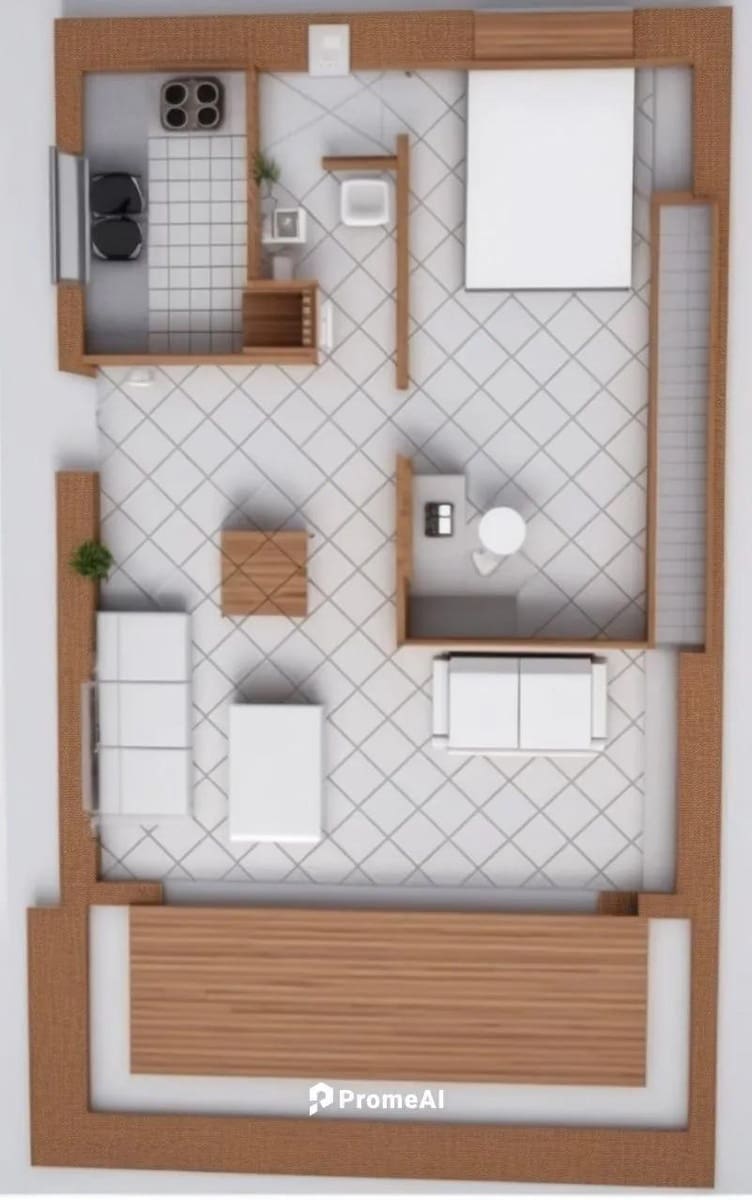1 camera da letto Attico in vendita in Malaga citta - 335.000 € (Rif: 9446344)
