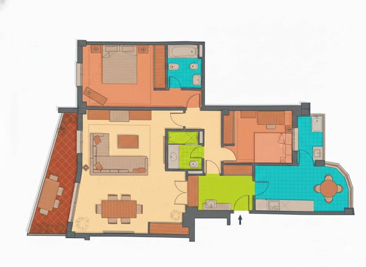 3 camera da letto Appartamento in vendita in Torremolinos con piscina garage - 699.000 € (Rif: 9504298)