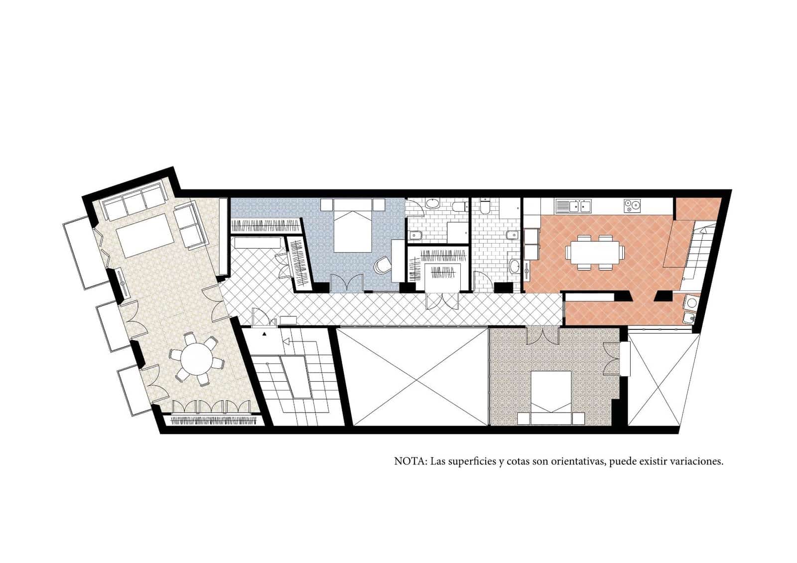 3 slaapkamer Penthouse te koop in Malaga stad met garage - € 990.000 (Ref: 9707530)