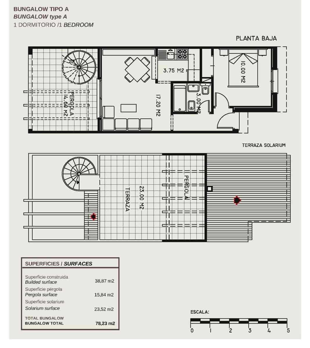 1 bedroom Apartment for sale in Calpe / Calp with pool - € 200,000 (Ref: 10010348)